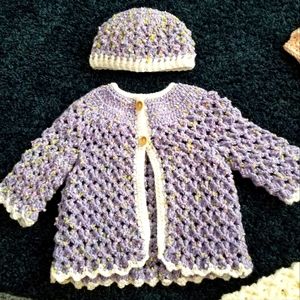 Crochet sweater